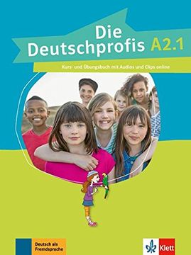 portada Deutschprofis in Teilbanden: Kurs- und Ubungsbuch A2. 1 + Audios und Clips o (in German)