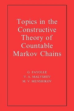 portada Topics in the Constructive Theory of Countable Markov Chains (en Inglés)