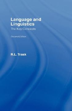portada language and linguistics: the key concepts (en Inglés)