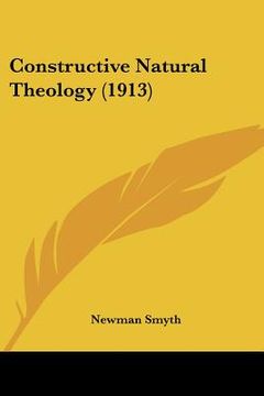portada constructive natural theology (1913)