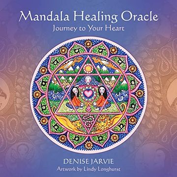portada Mandala Healing Oracle: Journey to Your Heart - 44 Circular Colour Cards and 140-Page Guidebook set (in English)