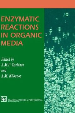 portada enzymatic reactions in organic media (en Inglés)
