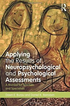 portada Applying the Results of Neuropsychological and Psychological Assessments: A Manual for Teachers and Specialists (in English)