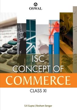 portada Concepts of Commerce: Textbook for ISC Class 11 (en Inglés)