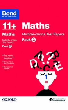 portada Bond 11+: Maths: Multiple Choice Test Paperspack 2