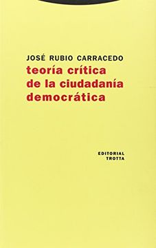 portada Teoria Critica de la Ciudadania Democratica (in Spanish)