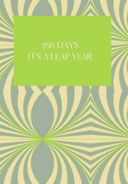 portada 366 days: its a leap year (in English)