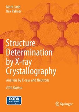portada structure determination by x-ray crystallography (en Inglés)
