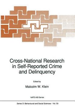 portada Cross-National Research in Self-Reported Crime and Delinquency (en Inglés)