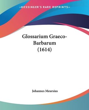 portada Glossarium Graeco-Barbarum (1614) (en Latin)
