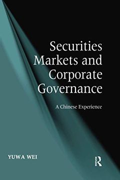 portada Securities Markets and Corporate Governance (en Inglés)