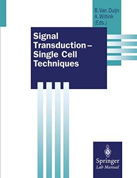 portada Signal Transduction ― Single Cell Techniques (Springer lab Manuals) (en Inglés)