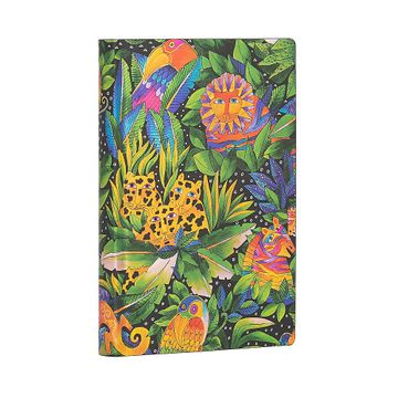 portada Paperblanks Softcover Flexis Jungle Song | Lined | Mini (95 × 140 mm)