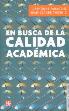 portada En Busca de la Calidad Academica (in Spanish)