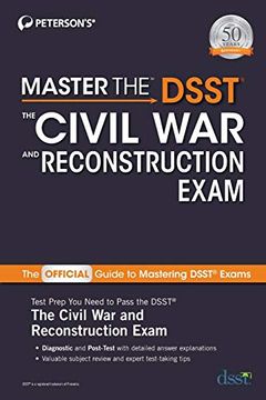 portada Master the Dsst the Civil war and Reconstruction Exam 