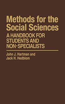 portada Methods for the Social Sciences: A Handbook for Students and Non-Specialists (Contributions in Sociology) (en Inglés)