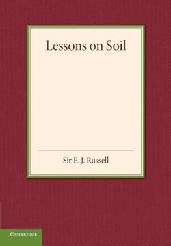 portada Lessons on Soil (en Inglés)