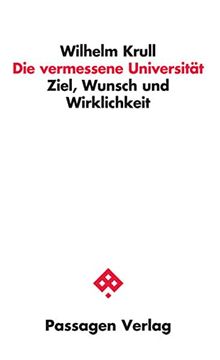 portada Die Vermessene Universität (in German)