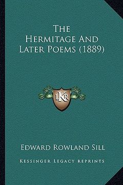 portada the hermitage and later poems (1889) (en Inglés)