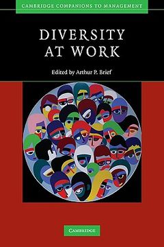 portada Diversity at Work Hardback: 0 (Cambridge Companions to Management) (in English)
