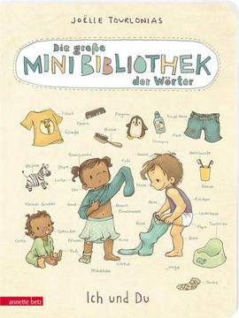 portada Die Große Mini-Bibliothek der Wörter - ich und du (Pappbilderbuch) (en Alemán)