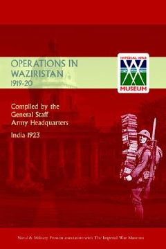 portada operations in waziristan 1919-1920