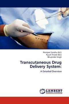 portada transcutaneous drug delivery system (en Inglés)