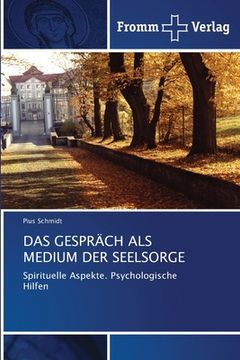 portada Das Gespräch ALS Medium Der Seelsorge (in German)