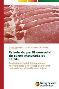 portada Estudo do perfil sensorial de carne maturada de caititu