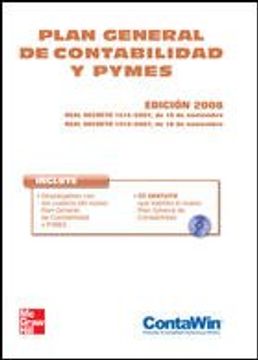 portada plan general de contabilidad y para pymes