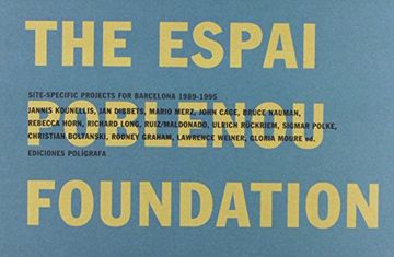 portada Site Specific Projects: The Espai Poblenou Foundation