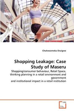 portada shopping leakage: case study of maseru (en Inglés)