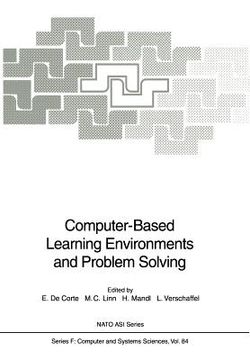portada computer-based learning environments and problem solving (en Inglés)