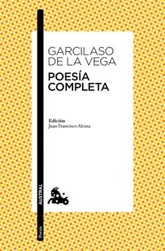 portada Poesía completa (Garcilaso de la Vega) (in Spanish)