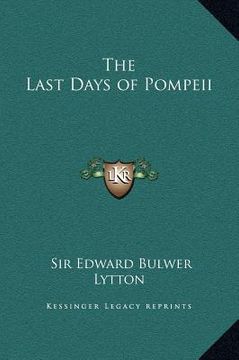 portada the last days of pompeii (en Inglés)