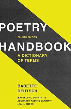 portada Poetry Handbook: A Dictionary of Terms (en Inglés)