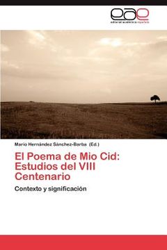 portada el poema de mio cid: estudios del viii centenario