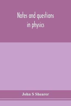 portada Notes and questions in physics (en Inglés)