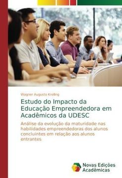 portada Estudo do Impacto da Educação Empreendedora em Acadêmicos da UDESC (en Portugués)