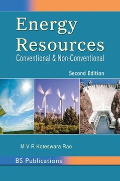 portada Energy Resources: Conventional & Non-Conventional (en Inglés)