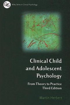portada clinical child and adolescent psychology: from theory to practice, 3rd edition