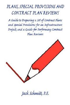 portada plans, special provisions and contract plan reviews - a guide for plan preparation, writing special provisions and performing plan reviews