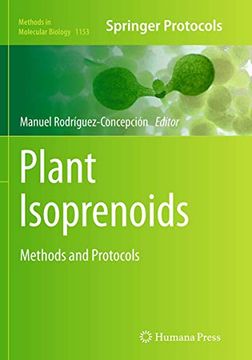 portada Plant Isoprenoids: Methods and Protocols (Methods in Molecular Biology, 1153) (en Inglés)