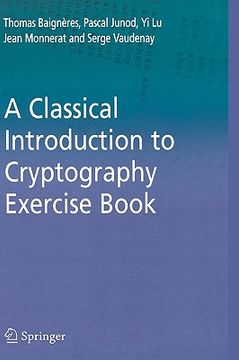 portada a classical introduction to cryptography exercise book (en Inglés)