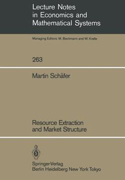 portada resource extraction and market structure (en Inglés)