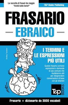 portada Frasario Italiano-Ebraico e vocabolario tematico da 3000 vocaboli (in Italian)