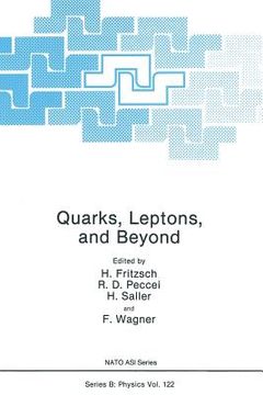 portada Quarks, Leptons, and Beyond (en Inglés)