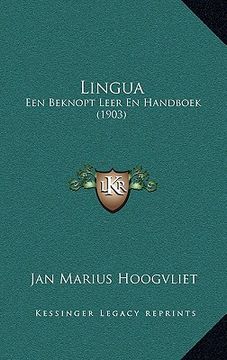 portada Lingua: Een Beknopt Leer En Handboek (1903)