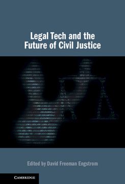 portada Legal Tech and the Future of Civil Justice (en Inglés)