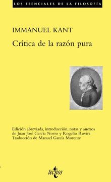 portada Crítica de la Razón Pura (in Spanish)